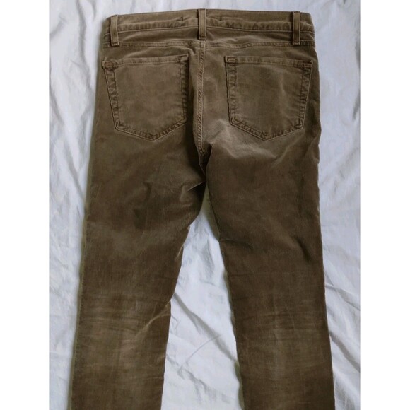 J Brand Corduroy Pants Skinny Leg Brown Retro Casual Women's 28 - Picture 9 of 11